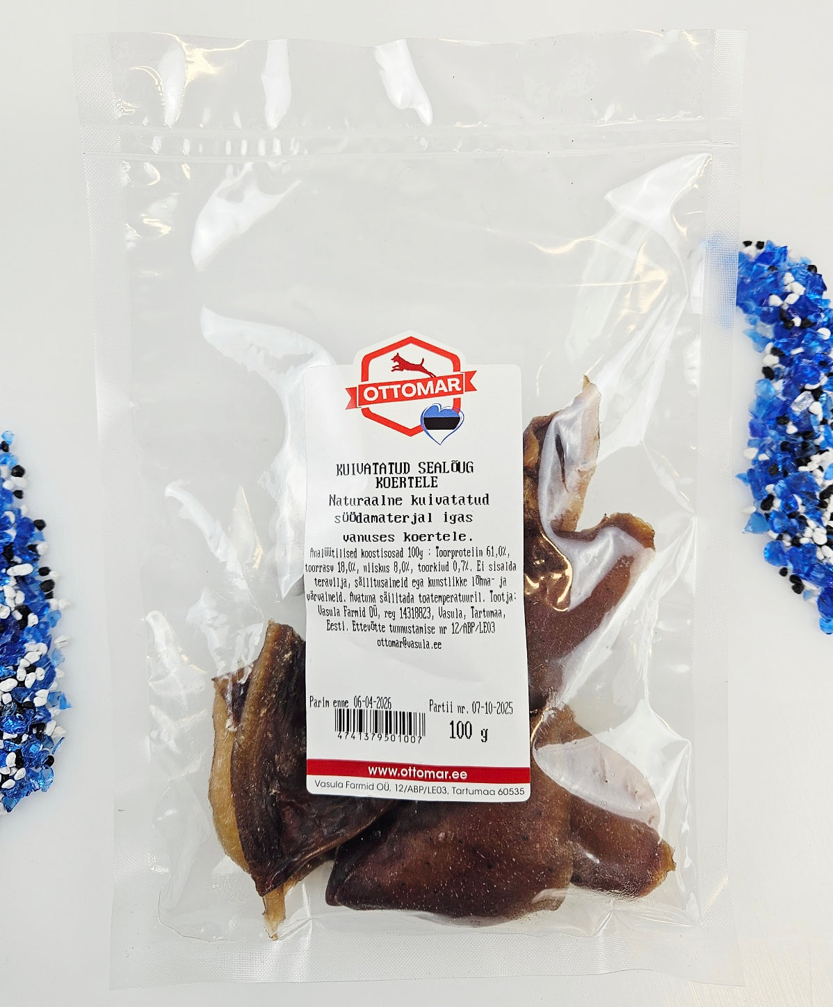 Kuivatatud sealõug 100g